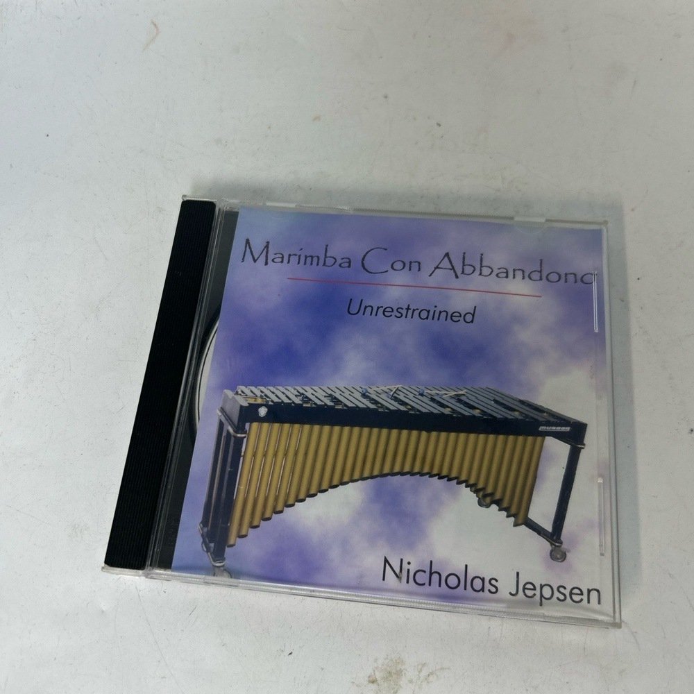 Jepsen Records CD‎ Marimba Con Abbandono Unrestrained Modern Experimental Bonus
